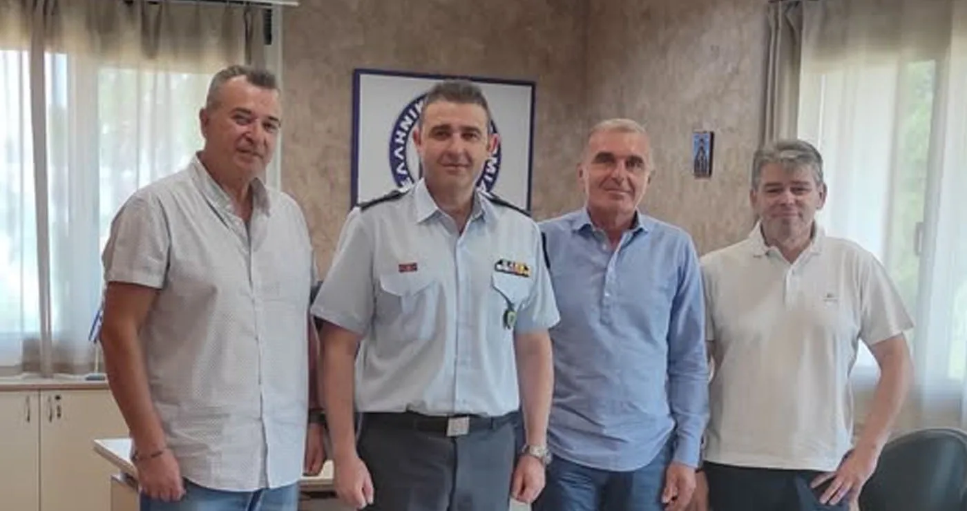 Στον Γενικό Αστυνομικό Διευθυντή Δυτικής Μακεδονίας ο Πρόεδρος της Ομοσπονδίας Συνοριοφυλάκων
