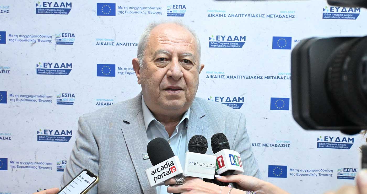 Η Τρίπολη άνοιξε τον κύκλο ενημέρωσης της ΕΥΔΑΜ για τις νέες δράσεις επιχειρηματικότητας ύψους 140 εκατ. ευρώ – Καλλίρης: “Μέσα σε 3,5 χρόνια η αποδοτικότητα ισούται με 4 ΠΕΠ”