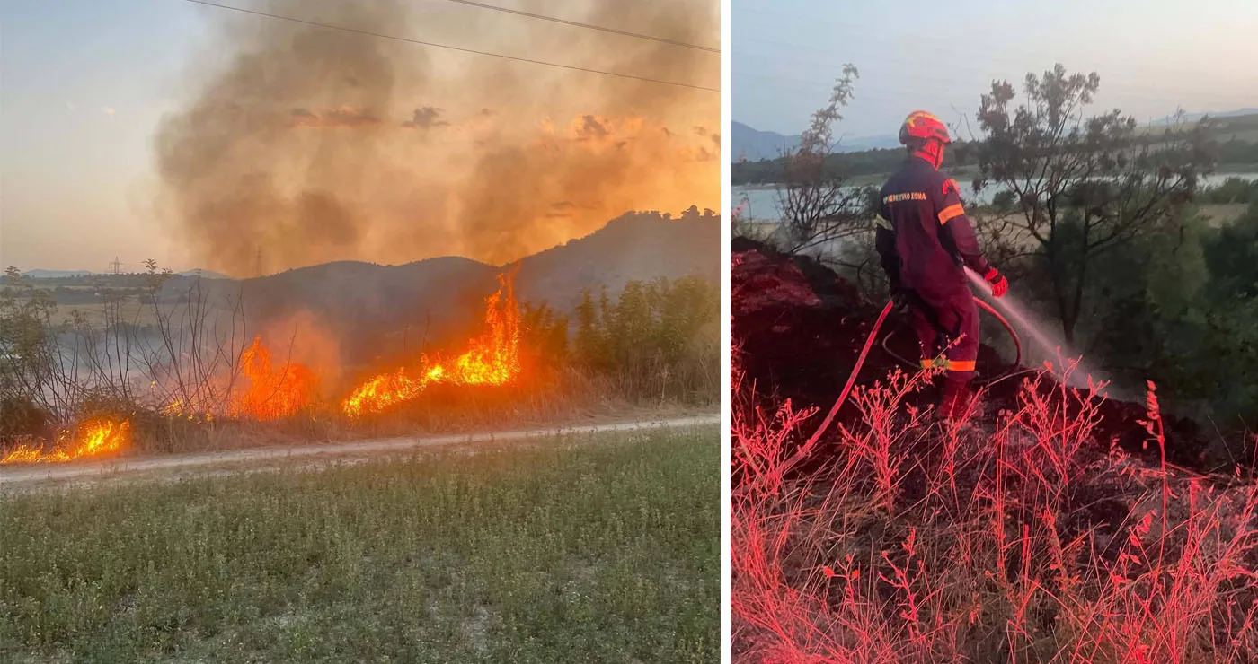 Πυρκαγιά κινητοποίησε την Πυροσβεστική σε περιοχή της Κοινότητας Μεσιανής Σερβίων (Φωτογραφίες + Βίντεο)