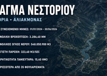 Φράγμα Νεστορίου: Αν είχε γίνει θα είχε γεμίσει 35 φορές