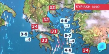 Σταδιακή αλλαγή του καιρού με πτώση θερμοκρασίας και βροχές