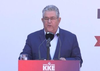 Ομιλία Κουτσούμπα στην Φλώρινα: Πυρά κατά της Κυβέρνησης και των άλλων κομμάτων (Βίντεο)