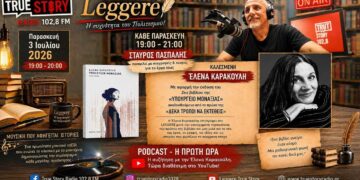 Το PODCAST της συνέντευξης της Έλενας Καρακούλη στο LEGGERE