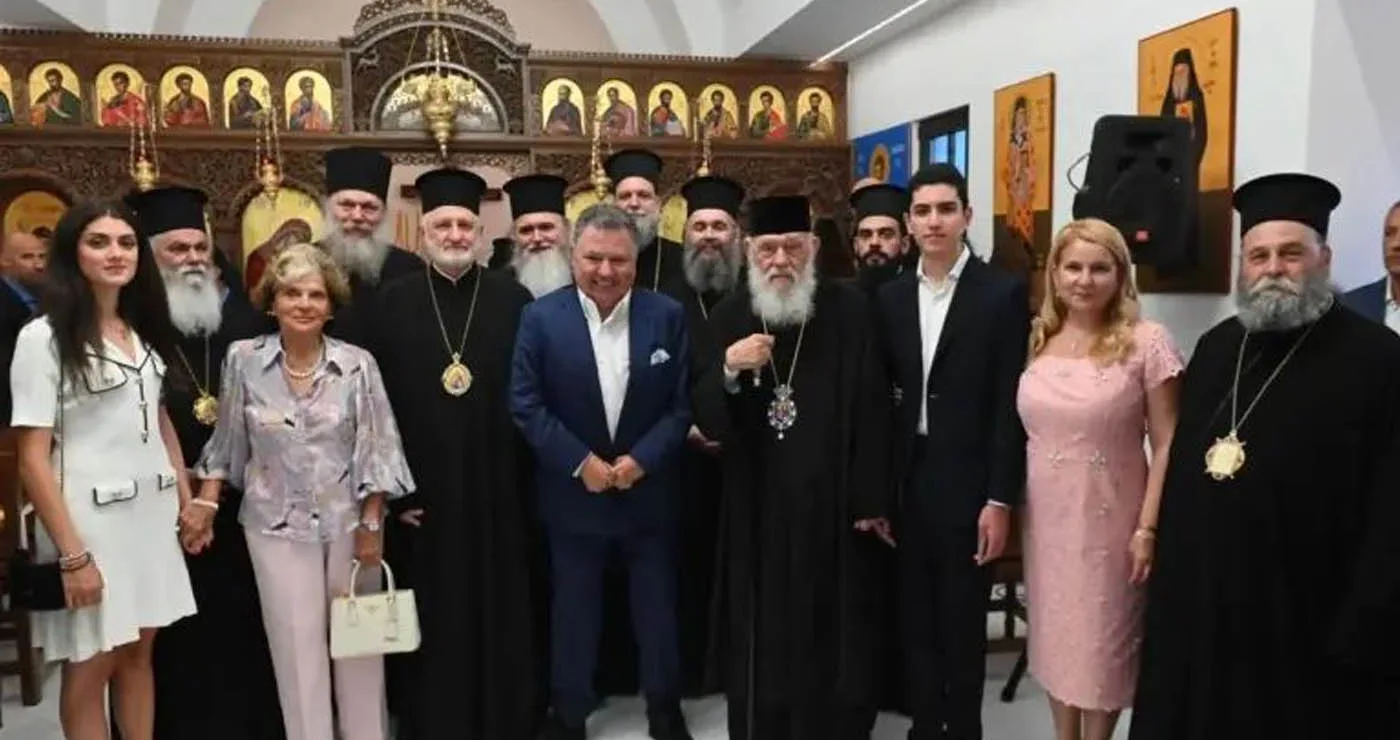 Στα θυρανοίξια του Ιερού Ναού Αγίου Παϊσίου στην Καβάλα ο Μητροπολίτης Ειρηναίος