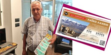 Ο τυχερός λαχειοπώλης της Πτολεμαΐδας …ξαναχτύπησε! – Έδωσε τον πρώτο αριθμό του λαχείου!