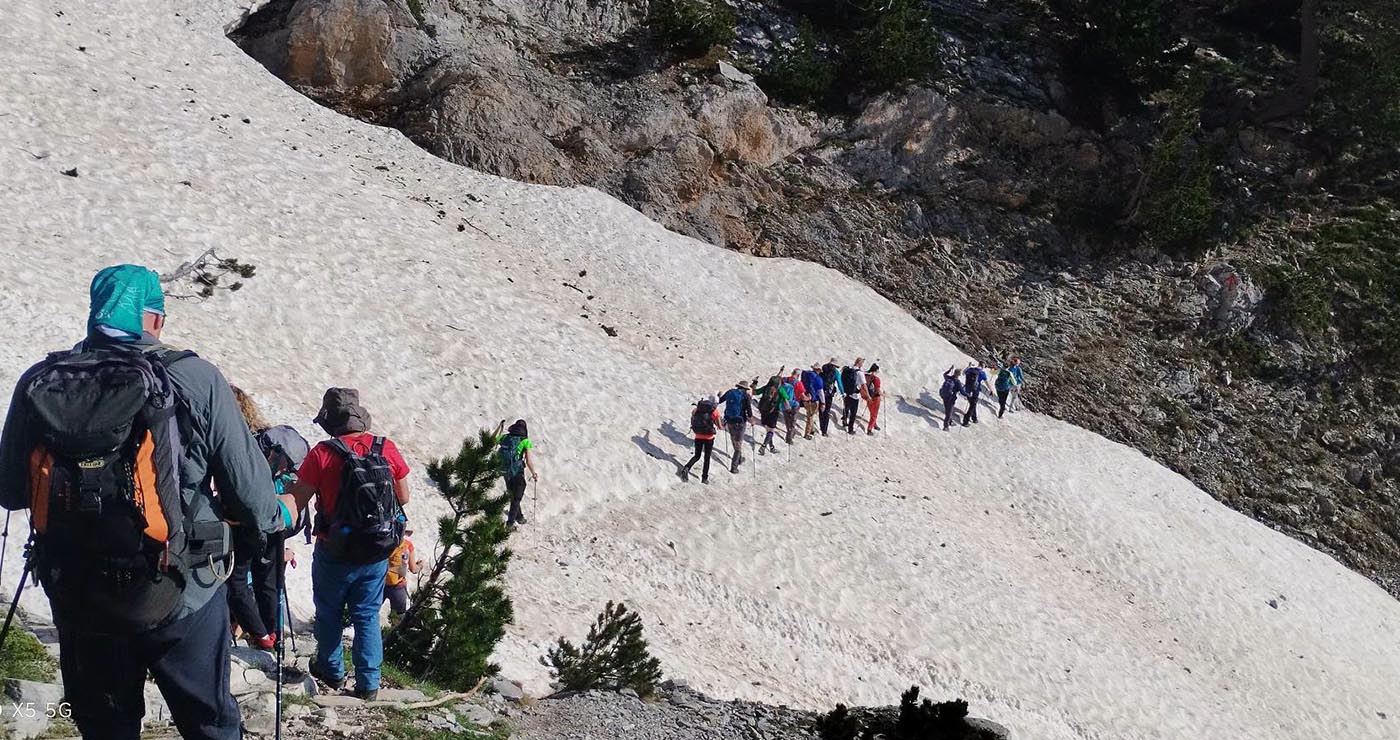 Η Ορειβατική Λέσχη Εορδαίας σε κορυφές και καταφύγια του Ολύμπου (Φωτογραφίες)