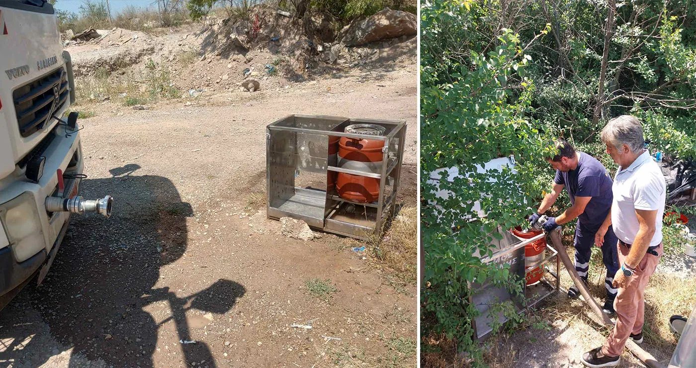 Καύσωνας στην Κοζάνη: Συνεχής ανεφοδιασμός των ποτιστρών για τα αδέσποτα