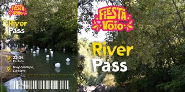 Fiesta Voio: Ένα καλοκαίρι δίπλα στον Αλιάκμονα περιμένει να το ανακαλύψεις – Προπώληση εισητηρίων