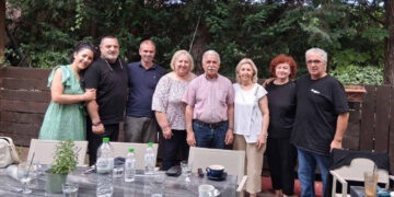 Συνάντηση των μελών του Συλλόγου Κρητών Πτολεμαΐδας με τον Βασίλη Σκουλά
