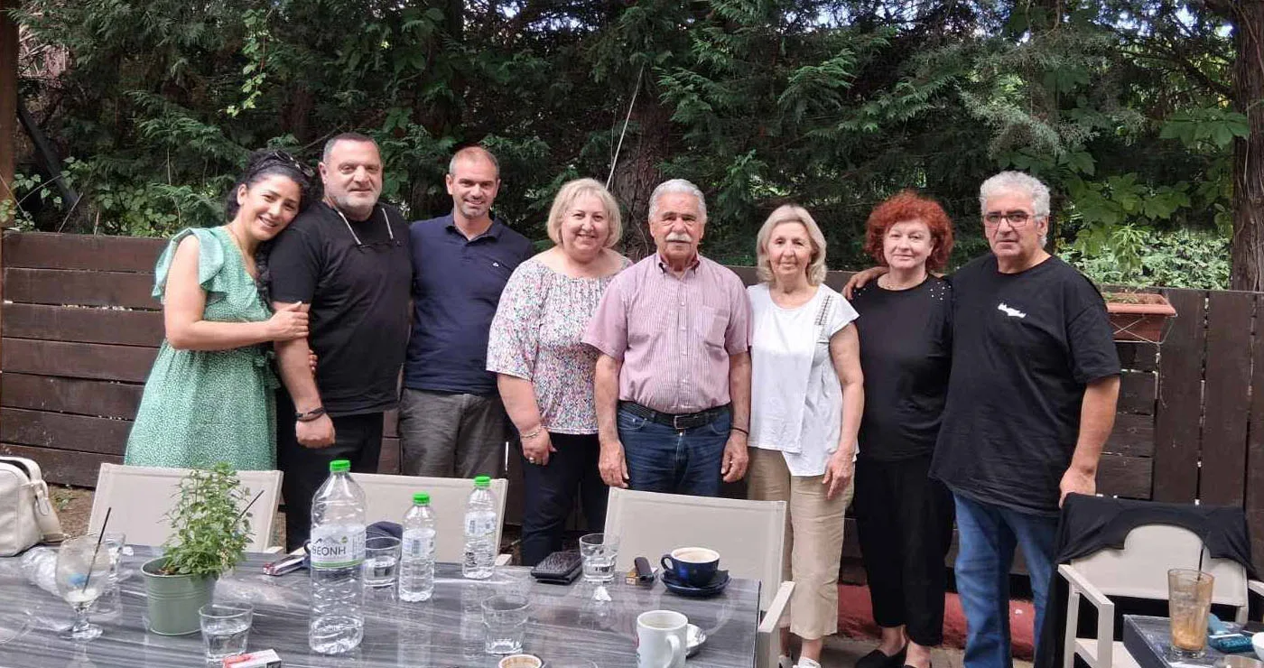 Συνάντηση των μελών του Συλλόγου Κρητών Πτολεμαΐδας με τον Βασίλη Σκουλά