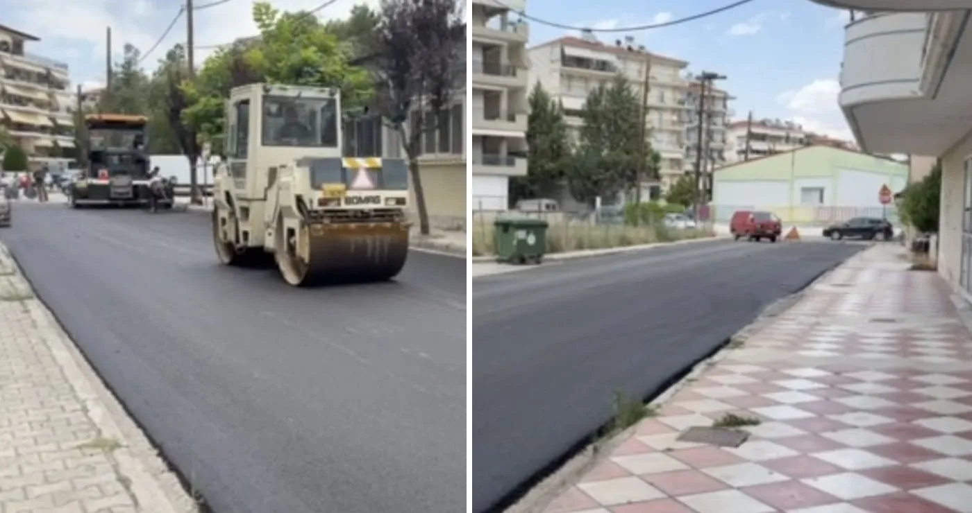 Πτολεμαΐδα: Ολοκληρώθηκε η ασφαλτόστρωση της Οδού Σουλίου – Έπονται νέες ασφαλτοστρώσεις σε κεντρικούς δρόμους (Ρεπορτάζ της Κούλας Πουλασιχίδου)