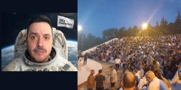 Ο Αλέξανδρος Τσουβέλας παρέδωσε απινιδωτή στον Σύλλογο Ποντοκώμης μετά την παράσταση