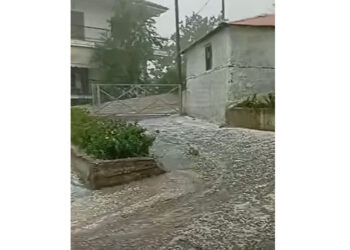 Χαλαζοπτώσεις στη Δυτική Μακεδονία (βίντεο)