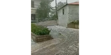 Χαλαζοπτώσεις στη Δυτική Μακεδονία (βίντεο)