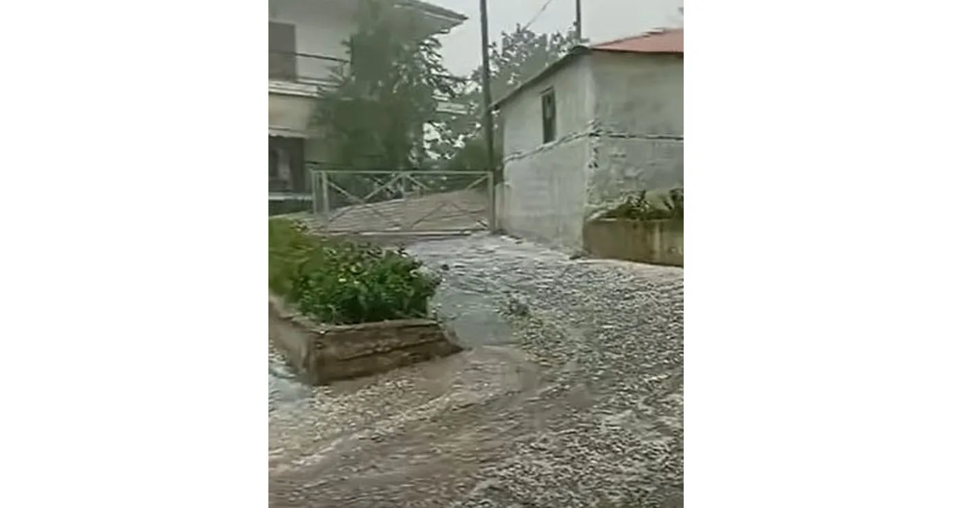 Χαλαζοπτώσεις στη Δυτική Μακεδονία (βίντεο)