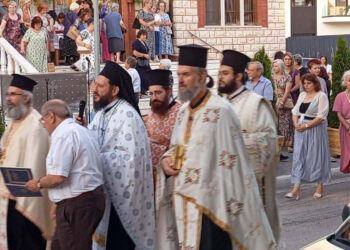 Με τη δέουσα λαμπρότητα, η Ιερά Πανήγυρις επί τη Ανακομιδή των Ιερών Λειψάνων του Αγίου Πρωτομάρτυρος Στεφάνου, στον Ιερό Ναό Αγίου Στεφάνου και Οσίας Παρασκευής Πτολεμαΐδας (της Κούλας Πουλασιχίδου)