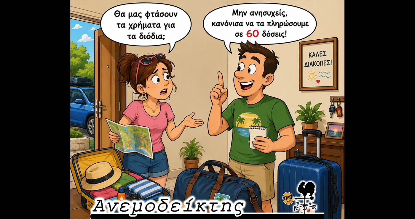 Θ’ αρχίσουμε να βλέπουμε τους σύγχρονους δρόμους  μόνο από μακριά; – Ο Ανεμοδείκτης σχολιάζει (19/8)