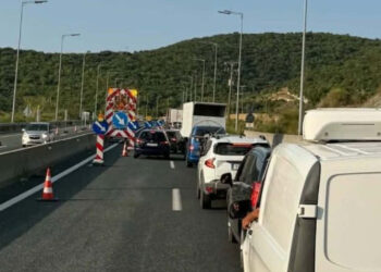 Κοζάνη: Νέα πρωινή ταλαιπωρία στην Εγνατία Οδό – Ουρές χιλιομέτρων μετά από βλάβη νταλίκας