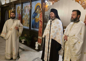 Με λαμπρότητα τελέστηκε ο Μέγας Πανηγυρικός Εσπερινός στον Ι. Ν. Μεταμορφώσεως του Σωτήρος Χριστού Πτολεμαΐδας (βίντεο -ρεπορτάζ της Κούλας Πουλασιχίδου)