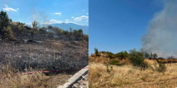 Υπό έλεγχο η φωτιά στην Αναρράχη (φωτογραφίες)