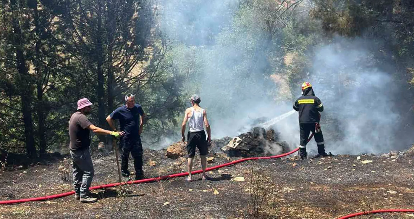 Φωτιά στα Πετρανά Κοζάνης – Άμεση κινητοποίηση Πυροσβεστικής και Δήμου