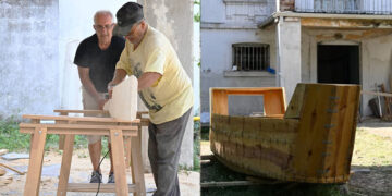Νέο καστοριανό καράβι κατασκευάζεται στο Απόζαρι – «Να μη χαθεί ένα κομμάτι της ταυτότητάς μας»