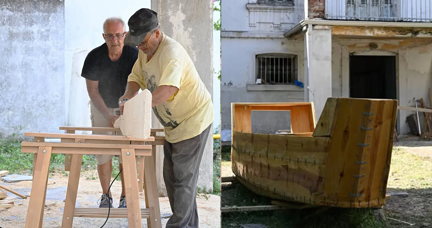Νέο καστοριανό καράβι κατασκευάζεται στο Απόζαρι – «Να μη χαθεί ένα κομμάτι της ταυτότητάς μας»