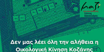 Απάντηση από τη «Μαζί για την Κοζάνη» για τα δέντρα στην πλατεία Ελευθερίας – «Δεν μας λέει όλη την αλήθεια η Οικολογική Κίνηση»