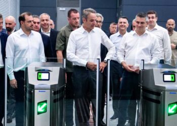 Παράδοση της επέκτασης του Μετρό Θεσσαλονίκης προς την Καλαμαριά παρουσία Μητσοτάκη (VIDEO)