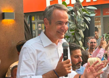 Ξεκίνησε η ομιλία του Κυριάκου Μητσοτάκη στο ode στην Κοζάνη (φωτογραφίες)