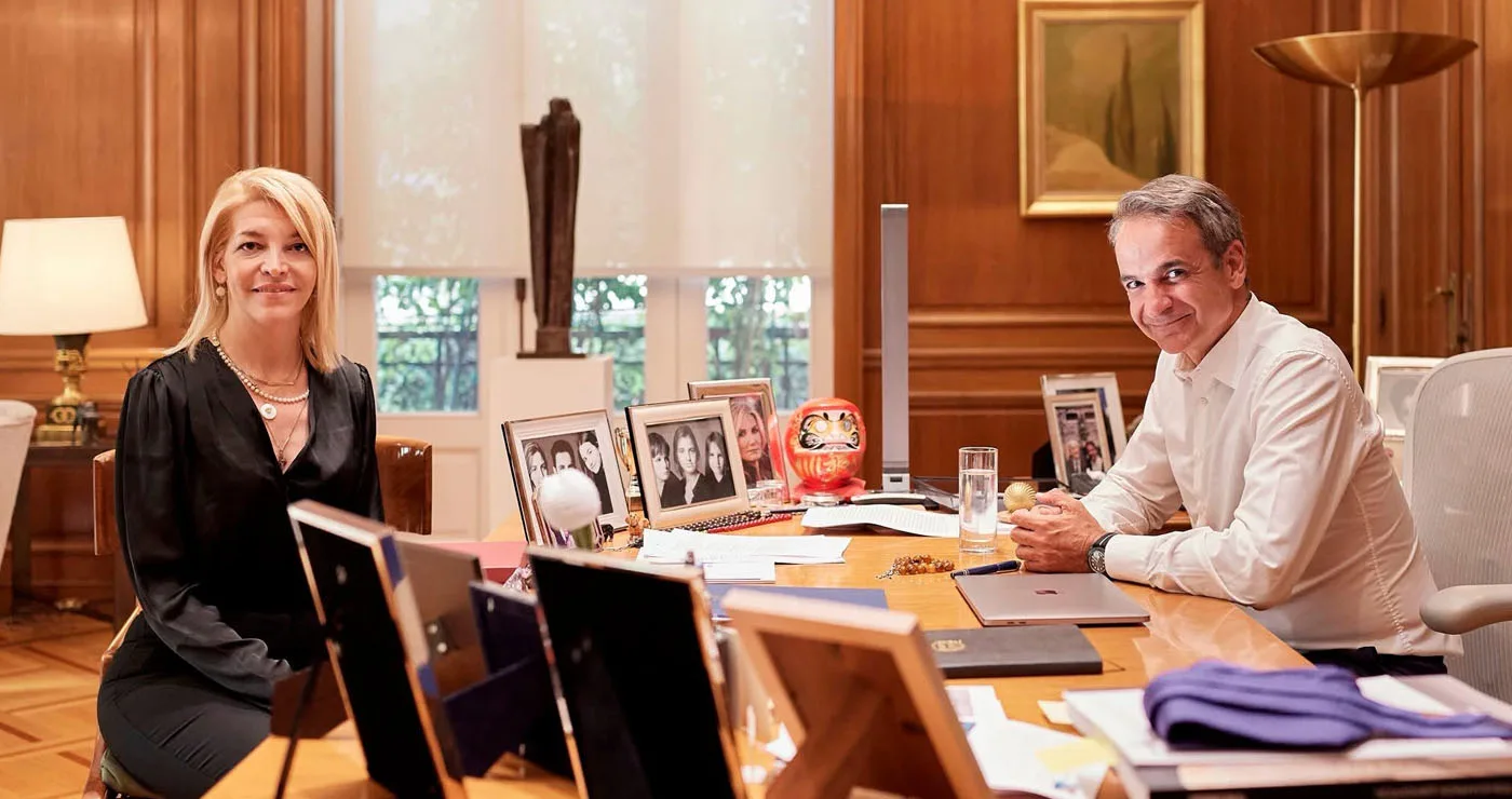 Συνάντηση Μητσοτάκη – Νέστορα στο Μαξίμου: «Η τρομοκρατία να ξεριζωθεί»