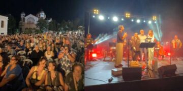 Ο Γιώργος Λιάνης τραγουδάει “Εδώ να μείνεις” στο Αμύνταιο, στη συναυλία με τη Λίνα Νικολακοπούλου (video)