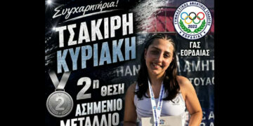 Γνωρίστε τους φετινούς Πανελληνιονίκες του ΓΑΣ Εορδαίας: Κυριακή Τσακίρη