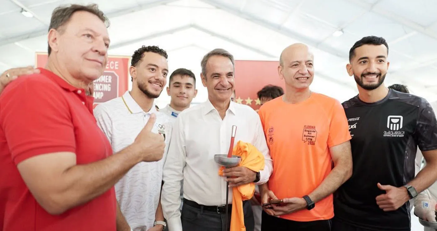 «Ιστορικές στιγμές και μεγάλη τιμή», «έμεινε έκπληκτος από 250 ξιφομάχους» – Ο Όμιλος Ξιφασκίας Φλώρινας για την επίσκεψη Μητσοτάκη