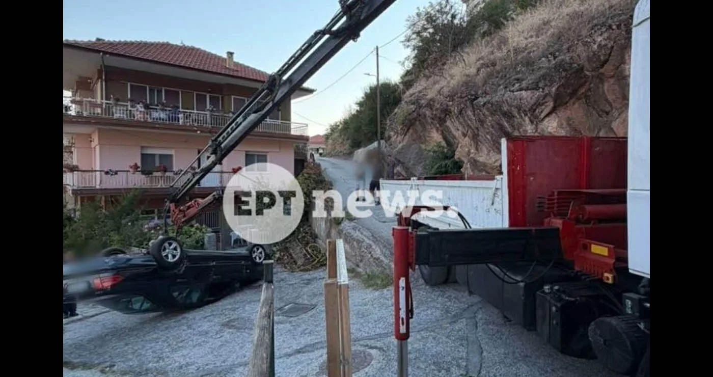 Ανατροπή αυτοκινήτου στην Καστοριά – Τραυματίστηκε ηλικιωμένος οδηγός