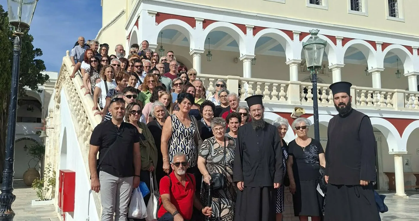 Προσκυνηματική εκδρομή των ενοριών Καρδιάς, Ολυμπιάδας και Γαλάτειας Εορδαίας σε Τήνο και Αίγινα