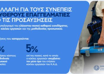 Τεκμαρτό εισόδημα: Αναλυτικά οι αλλαγές για τους ελεύθερους επαγγελματίες