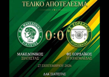 Εορδαϊκός Πτολεμαΐδας: Ισορροπημένη πρεμιέρα και επόμενο ματς με Δόξα Μοσχολουρίου