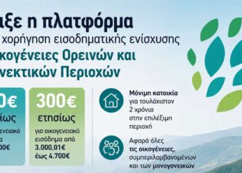 Μένεις μόνιμα σε ορεινή ή μειονεκτική περιοχή; Δες αν δικαιούσαι ενίσχυση έως 600 ευρώ – Και για την Εορδαία