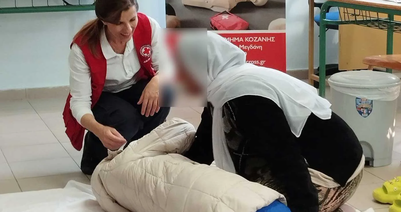 Ερυθρός Σταυρός: Βιωματική δράση στο Κέντρο Φιλοξενίας Ασυνόδευτων Ανηλίκων στον Πεντάλοφο