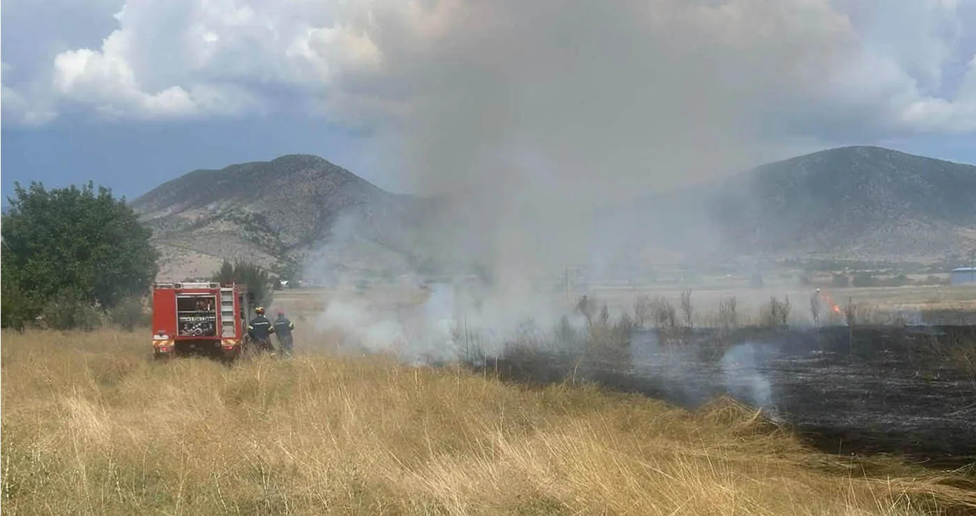 Φωτιά στην περιοχή της Κοζάνης: Άμεση κινητοποίηση του Δήμου και της Πυροσβεστικής