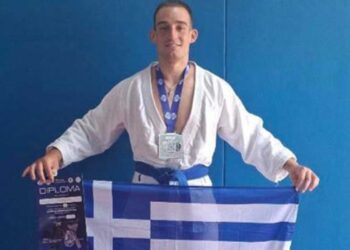 2η θέση στο Μιλάνο για τον αθλητή του «Σπάρταθλον» Πτολεμαΐδας Γιώργο Καγιογλίδη στο άθλημα μάχης Hand to Hand