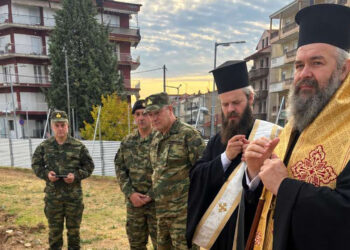 Θεμελιώθηκε ο Ιερός Ναός του Αγίου Αγαθαγγέλου στη Φλώρινα