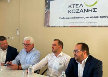 Κώτσηρας από Κοζάνη: «Θέλουμε να βοηθήσουμε στην ομαλή λειτουργία των ΚΤΕΛ» – Στο επίκεντρο του Αν. Υπουργού Μεταφορών τα ΚΤΕΛ και ο διαγωνισμός για το συγκοινωνιακό έργο