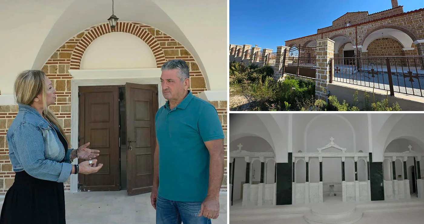 Συνέντευξη εφ’ όλης της ύλης του Προέδρου του Κομάνου Κωνσταντίνου Μαυρόπουλου στην Κούλα Πουλασιχίδου – Στο επίκεντρο τα έργα του νέου οικισμού.