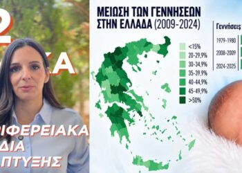 Όλγα Μαρκογιαννάκη: “Η μείωση των γεννήσεων πάνω από το 50% δεν είναι το μόνο καμπανάκι για την Κοζάνη – Απαντάμε με προτάσεις”