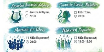 Χορωδία Δωματίου Κοζάνης: Πρόσκληση σε όσους αγαπούν το τραγούδι