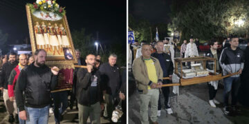 Με λαμπρότητα τιμήθηκαν οι Άγιοι Πέντε Νεομάρτυρες της Σαμοθράκης στο Καρυοχώρι Εορδαίας (ρεπορτάζ της Κούλας Πουλασιχίδου)