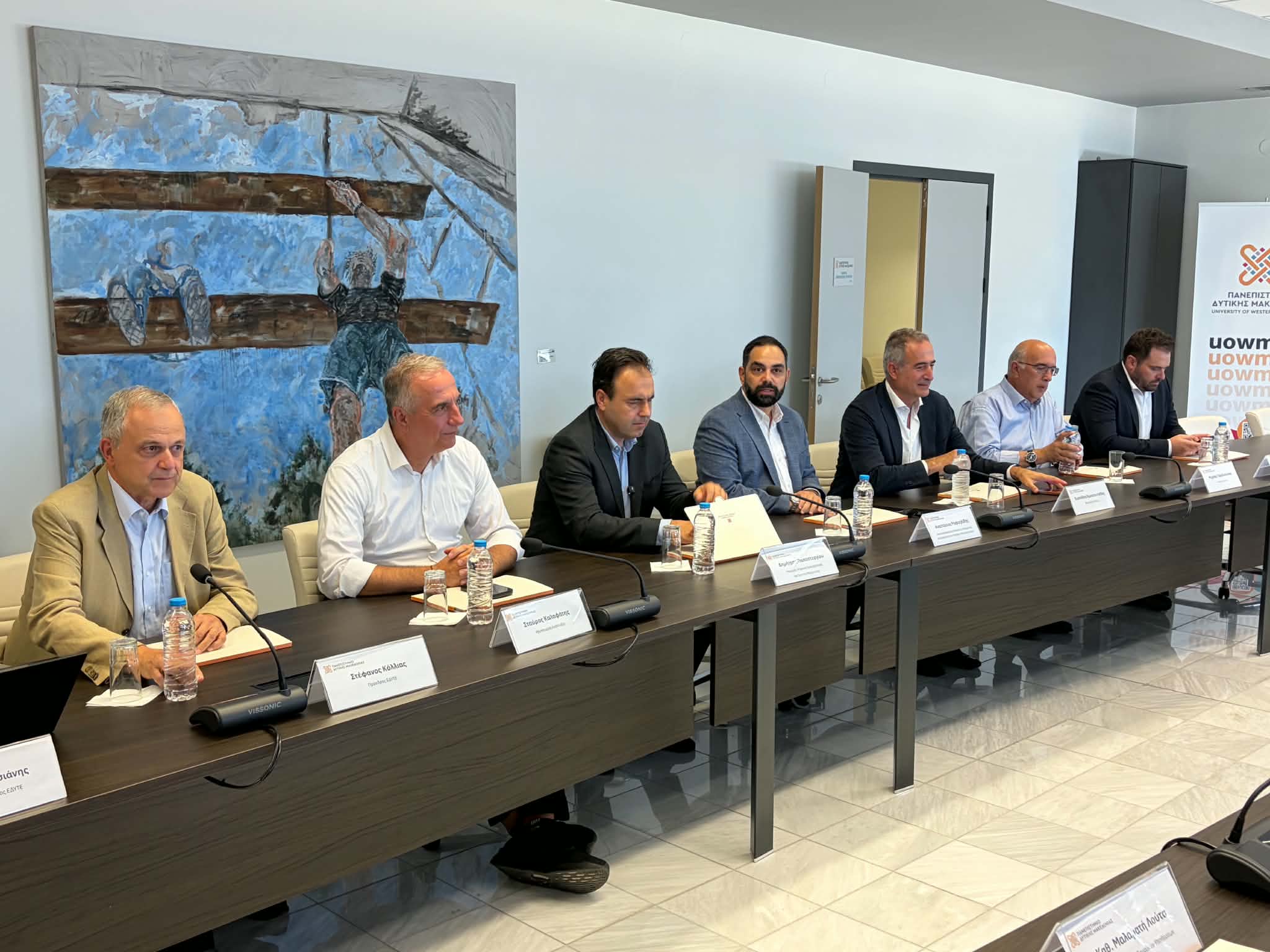 Εντυπωσιασμένος από τις υποδομές και το έργο του Πανεπιστημίου Δυτικής Μακεδονίας ο Δημήτρης Παπαστεργίου- Σε τροχιά υλοποίησης ο υπερυπολογιστής