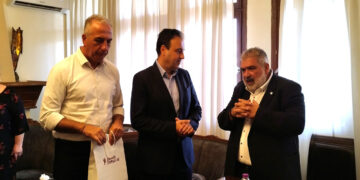 Υπόμνημα με τρία βασικά ζητήματα κατέθεσε σε Παπαστεργίου και Καλαφάτη ο Δήμαρχος Εορδαίας (βίντεο)